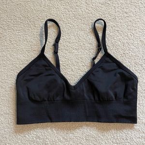 lululemon black ebb to street bra